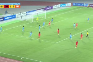成宛迪助攻李启娴门前扫射破门！中国U17女足3-0印度
