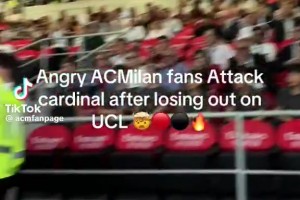 AC米兰老板在比赛结束时立刻离开，米兰球迷集体不爽+炮轰！视频封面